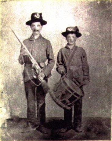 picture of Johann Gottlieb and Johann Frederick Dietzman
